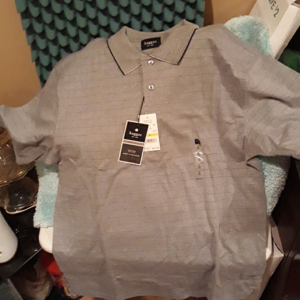 Men's Collared Polo-Type Shirt